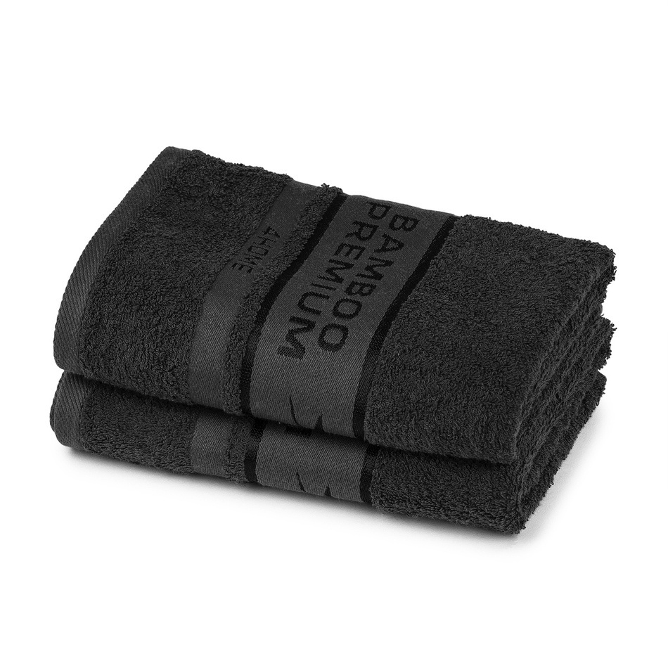 4Home Bamboo Premium ručník černá