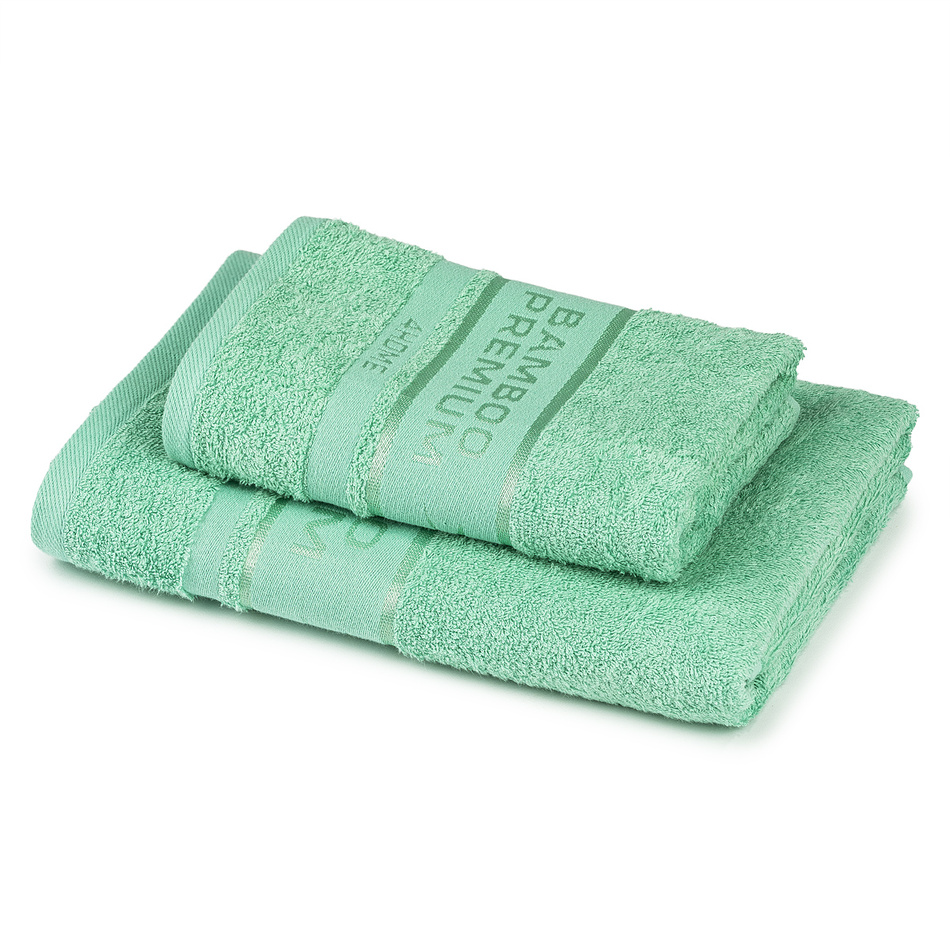 4Home Sada Bamboo Premium osuška a ručník mentolová