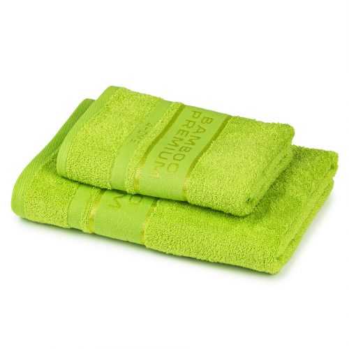 4Home Sada Bamboo Premium osuška a ručník zelená