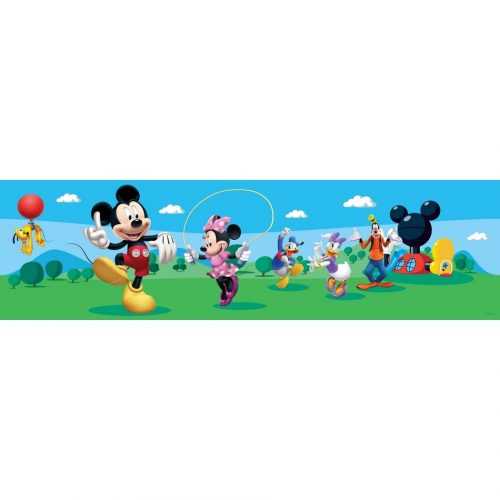AG Art Samolepicí bordura Mickey Mouse a jeho přátelé
