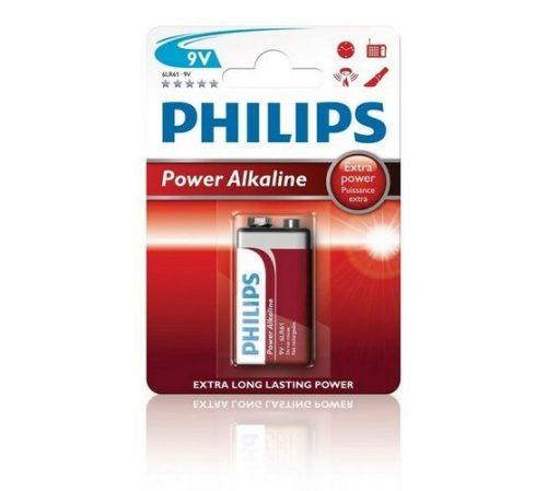 Baterie Philips Power Alkaline 9 V