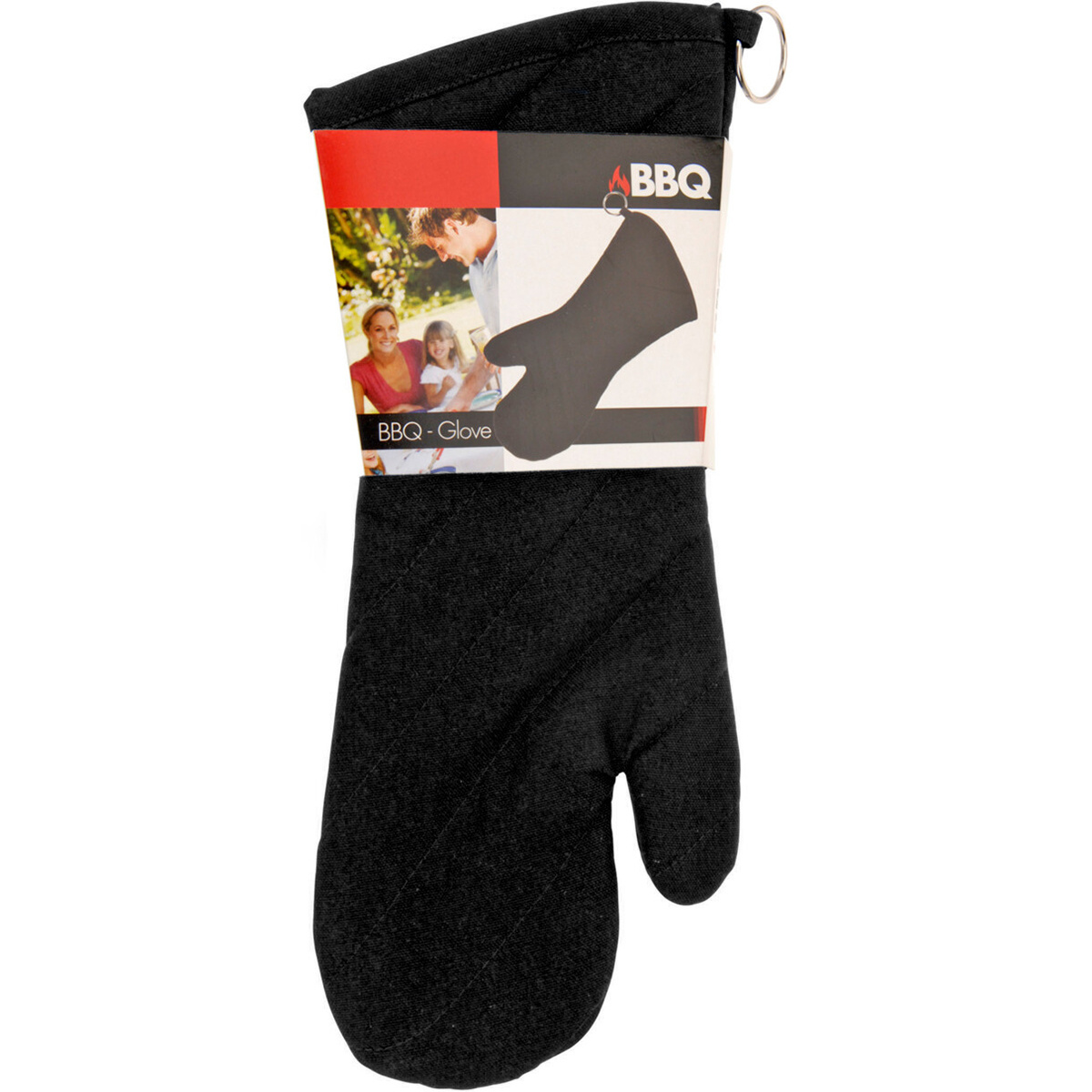 Chňapka BBQ černá