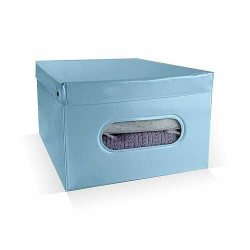 Compactor Skládací úložný box PVC se zipem Compactor Nordic 50 x 38.5 x 24 cm