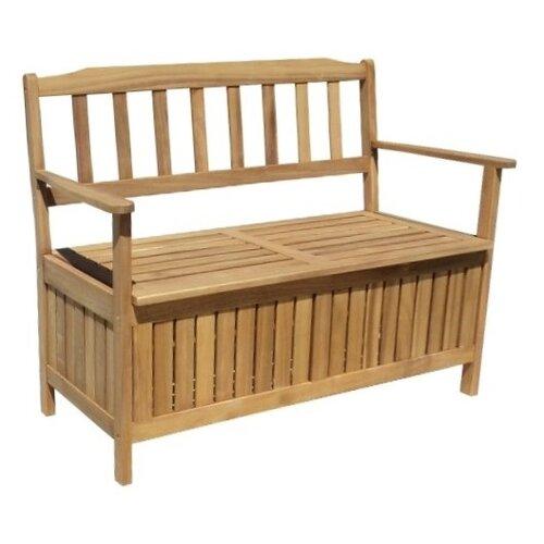 Dřevěná lavice s úložným prostorem Edita