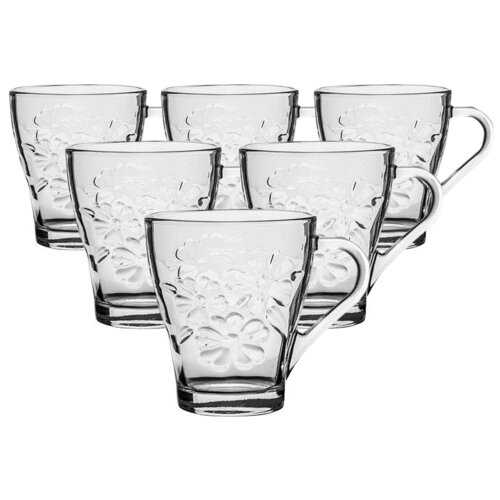 Florina Skleněný hrnek Daisy 250 ml