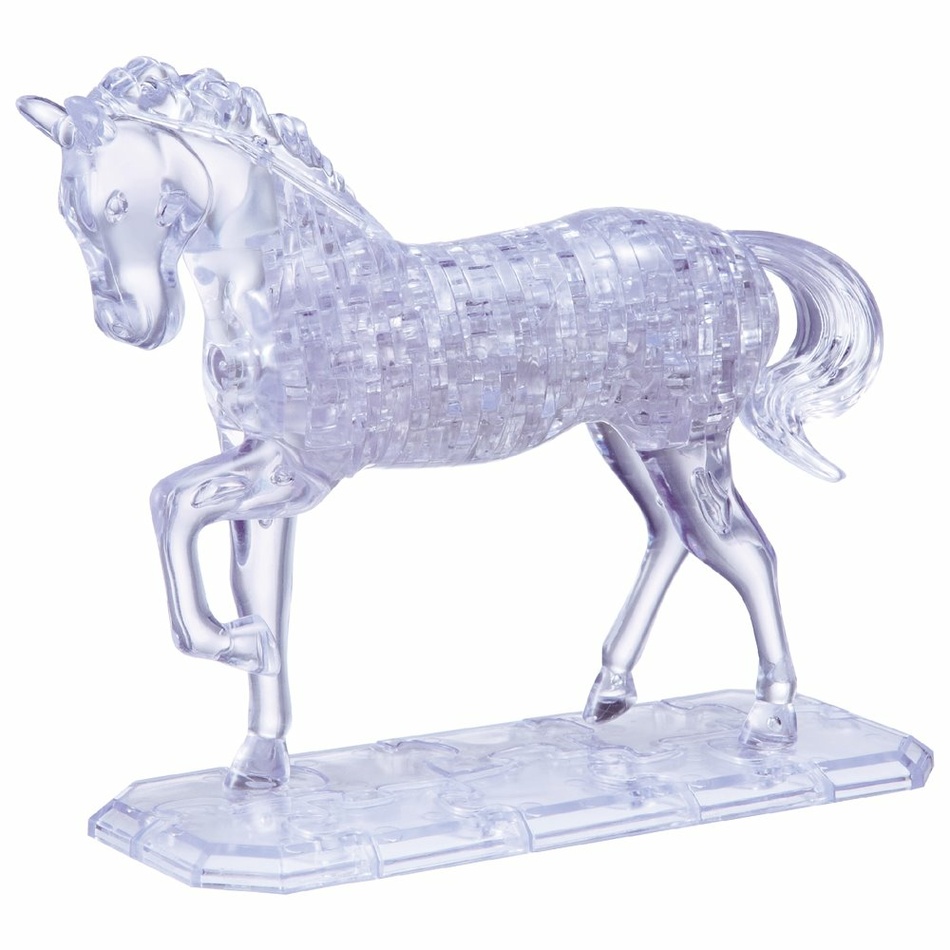 HCM Kinzel 3D Crystal puzzle Kůň