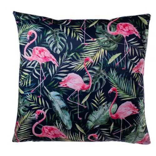 Jahu Povlak na polštářek Flamingo listy