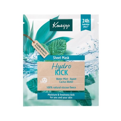 Kneipp Látková pleťová maska Hydro Kick