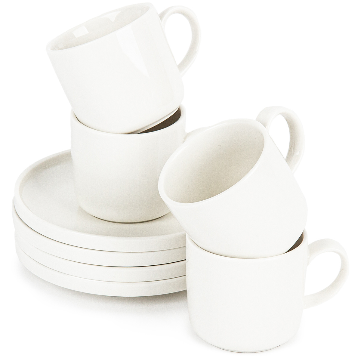 Mäser Sada porcelánových šálků s podšálky VADA