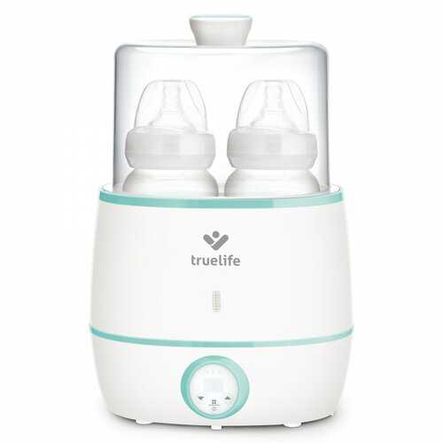 Ohřívač kojeneckých lahví TrueLife Invio BW Double bílý/zelený