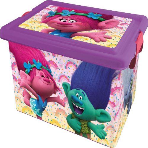 STOR Dekorační úložný box Trolls