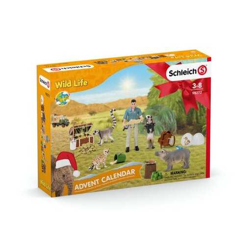 Schleich Adventní kalendář 2021 Africká zvířata