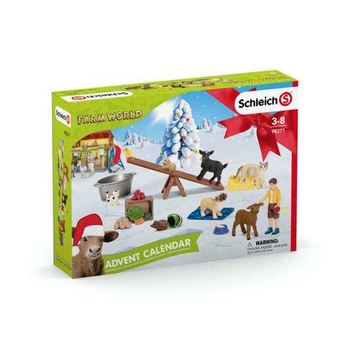 Schleich Adventní kalendář 2021 Domácí zvířata