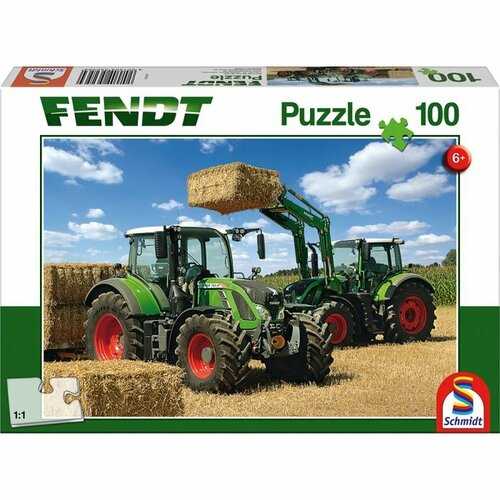 Schmidt Puzzle Traktory Fendt 724 Vario a Fendt 716 Vario