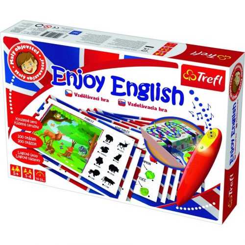 TREFL Malý objevitel Enjoy English + magické pero