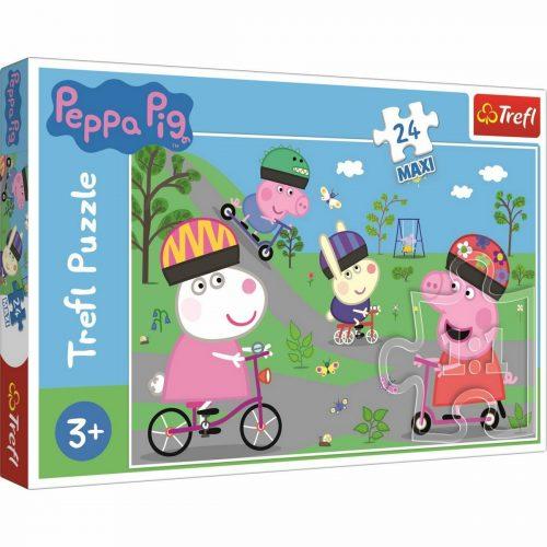 Trefl Maxi puzzle Prasátko Peppa Aktivní den