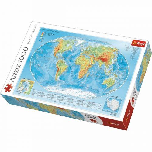 Trefl Puzzle Mapa světa