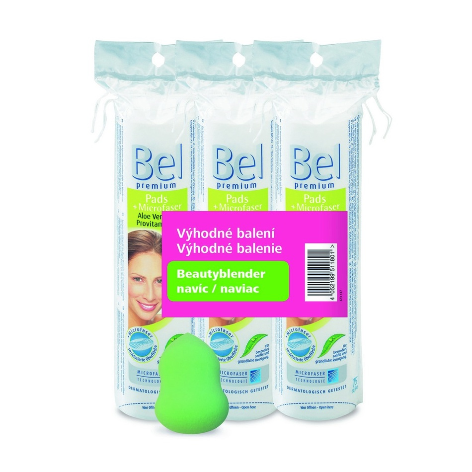 Beautyblender + 3 1 Bel premium 75ks