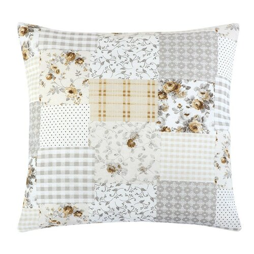 Bellatex Polštářek Ema Patchwork béžová