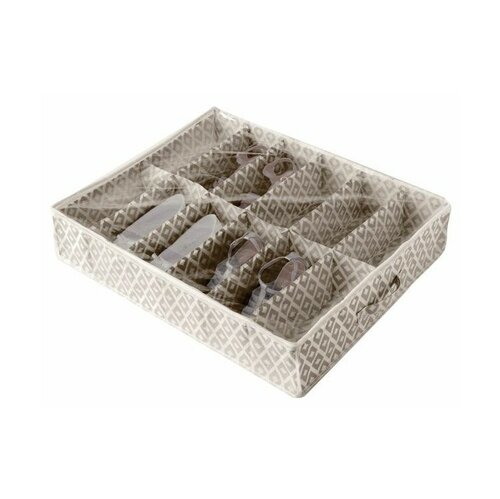 Compactor Organizér na 12 párů bot DAMAN Beige