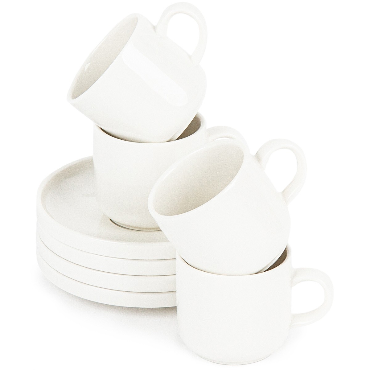 Mäser Sada porcelánových šálků s podšálky VADA