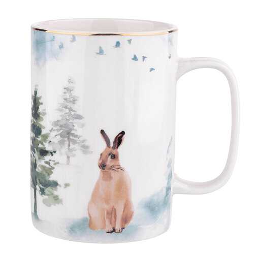 Misty Forest Porcelánový hrnek Hare