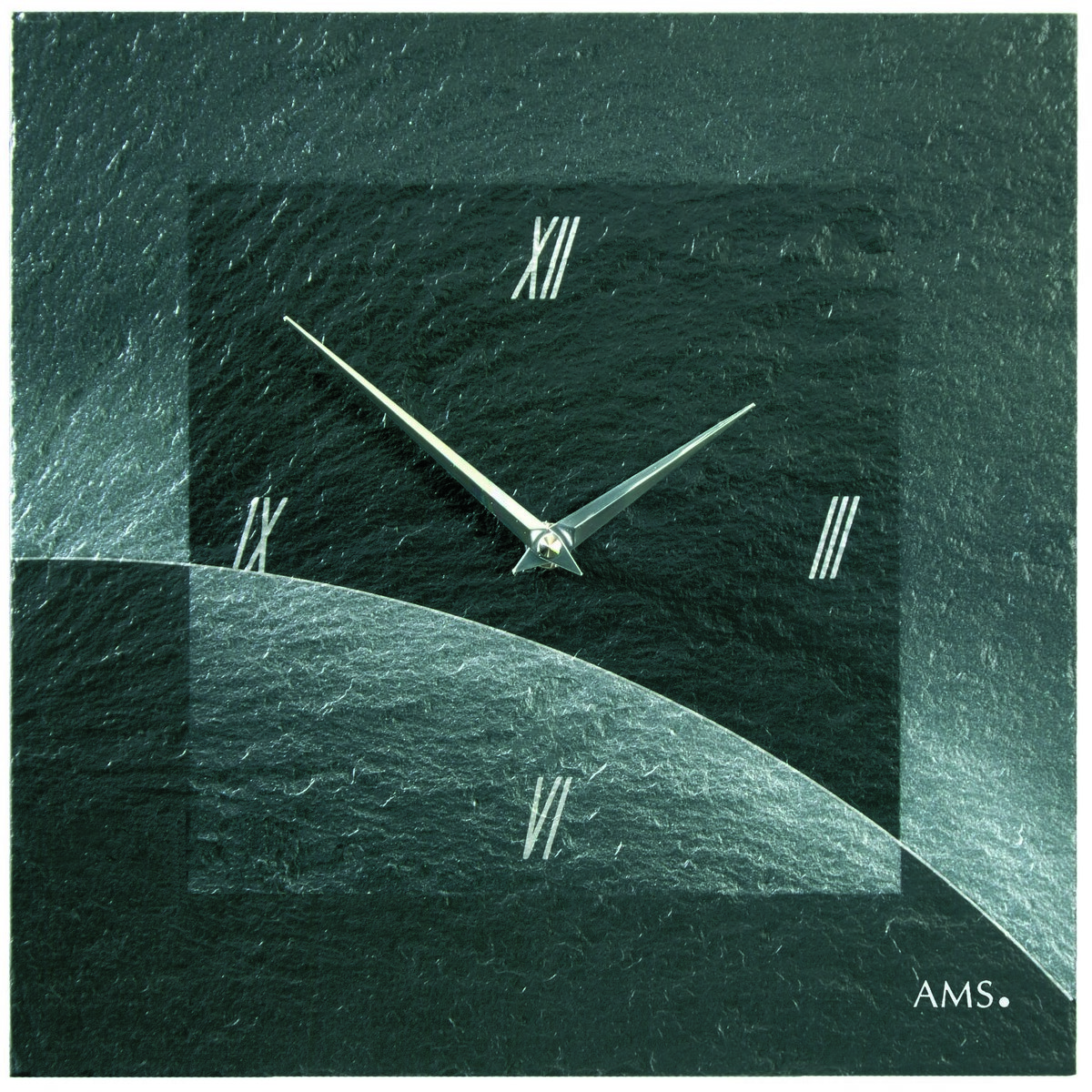 AMS 9518 designové nástěnné břidlicové hodiny