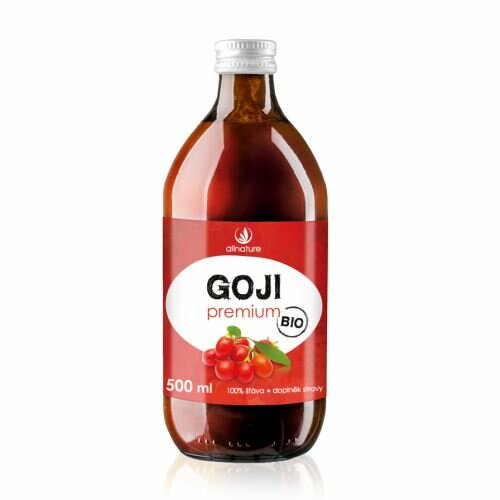 Allnature Goji - Kustovnice čínská Premium BIO 500 ml