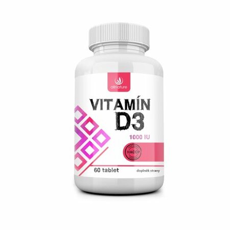 Allnature Vitamín D3 60 tbl.