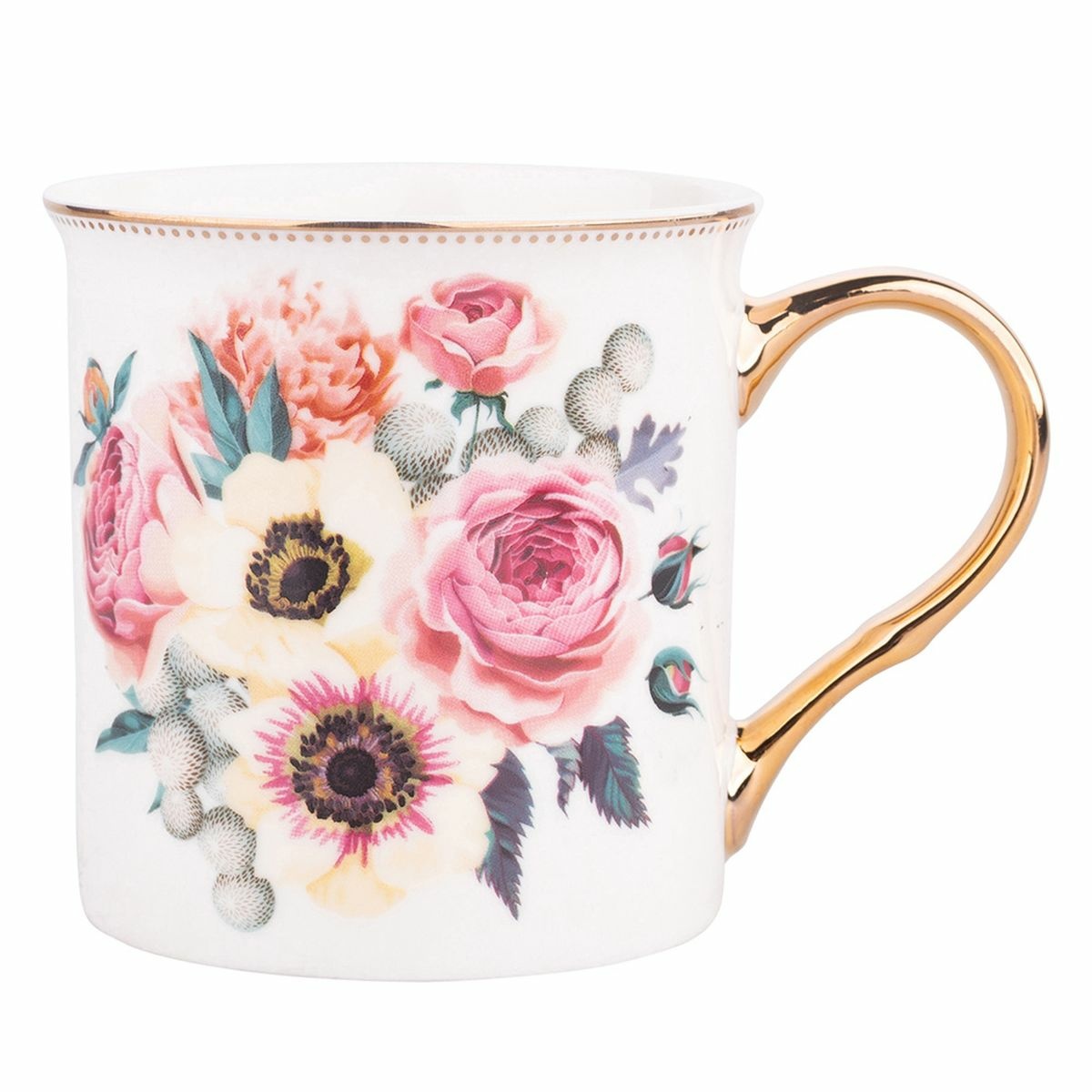 Altom Porcelánový hrnek Anemon 250 ml