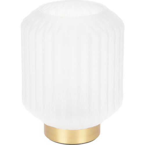 Stolní LED lampa Coria bílá