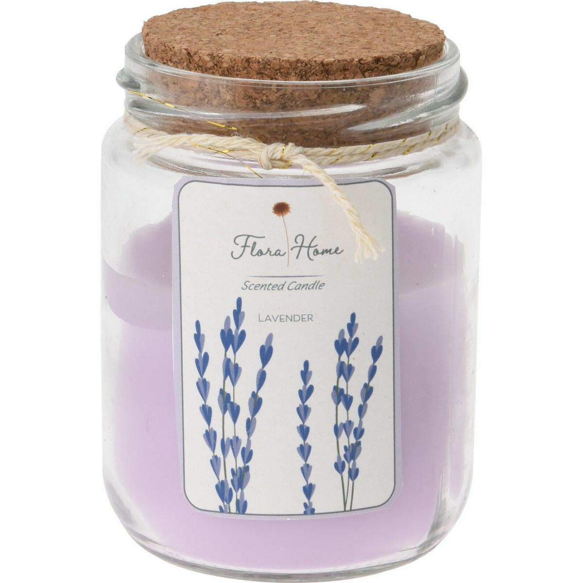 Svíčka ve skle Flora home Lavender