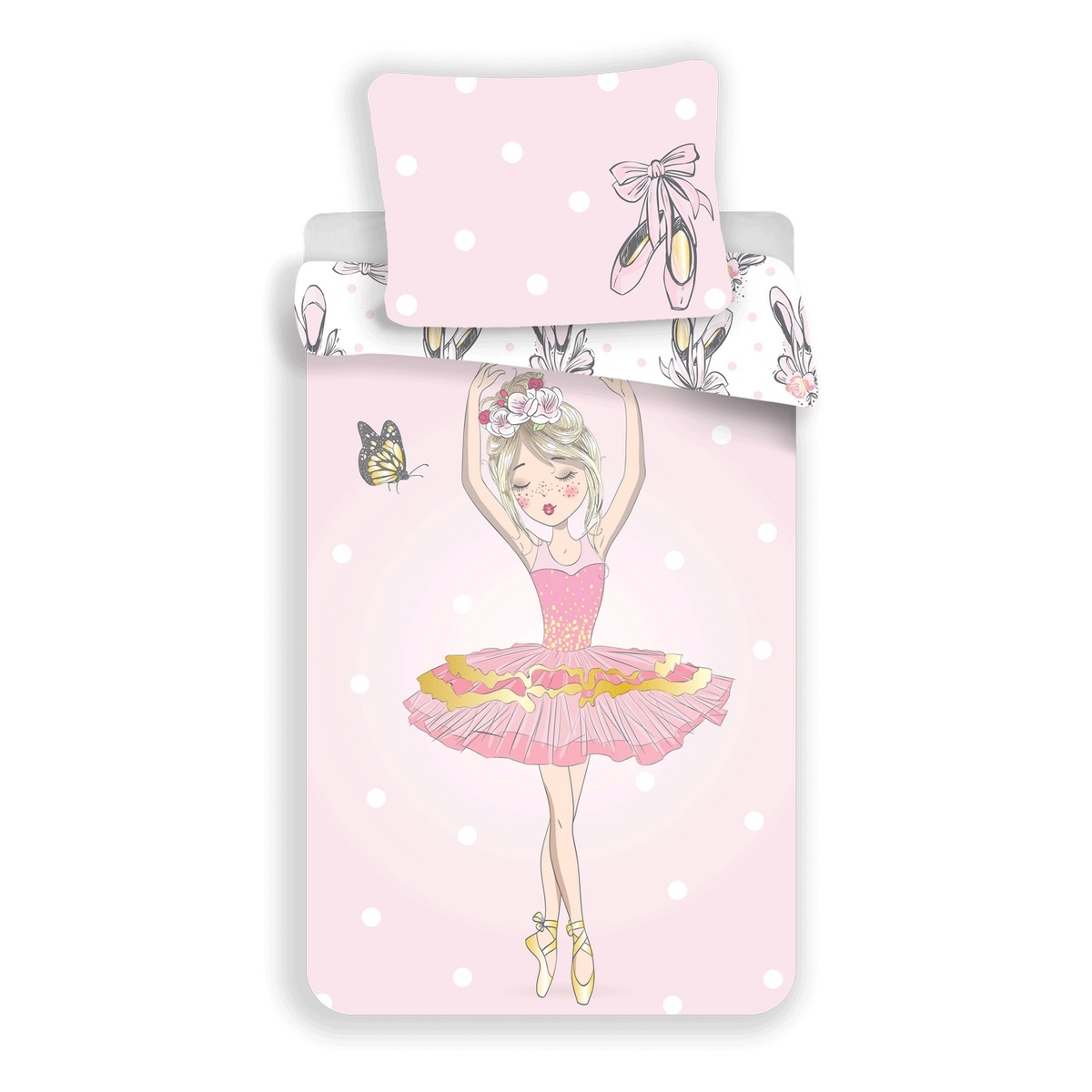 Jerry Fabrics Bavlněné povlečení Ballerina