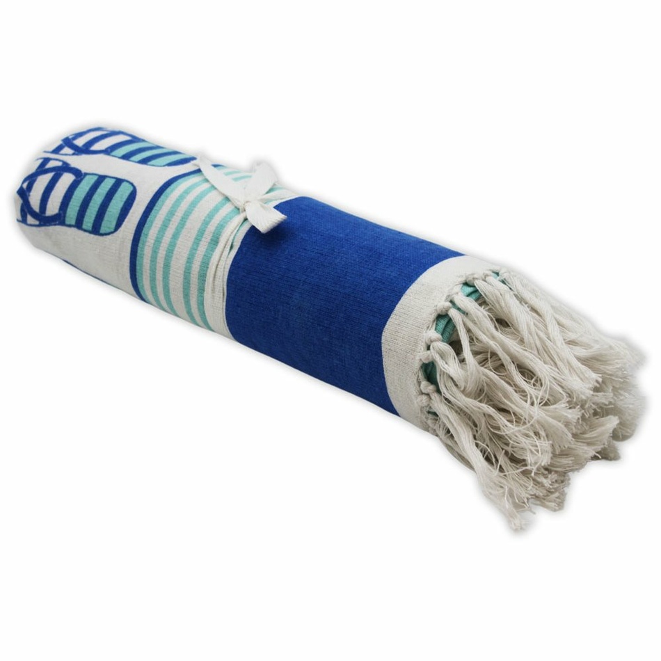 Trade Concept Osuška Fouta s třásněmi Flipflops