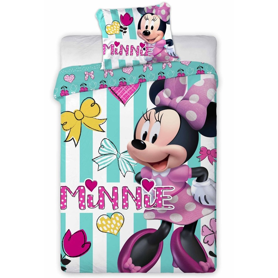 Povlečení do postýlky Veselá Myška Minnie