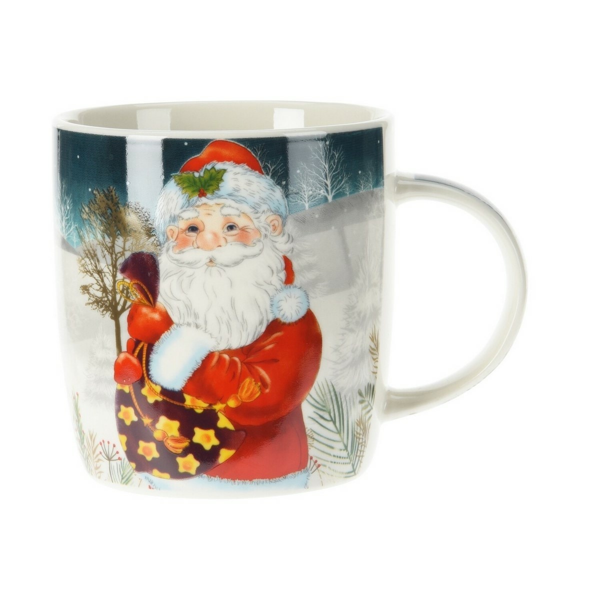 Porcelánový hrnek Xmas Santa