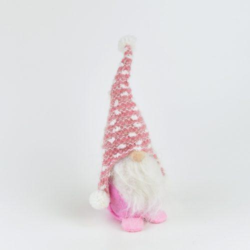 Vánoční textilní skřítek Pinky