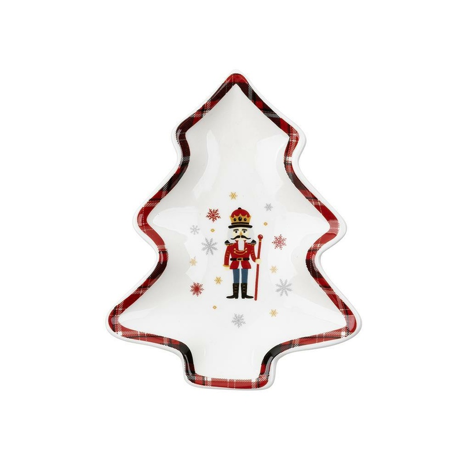 Florina Porcelánový talíř Christmas 29 x 24 cm
