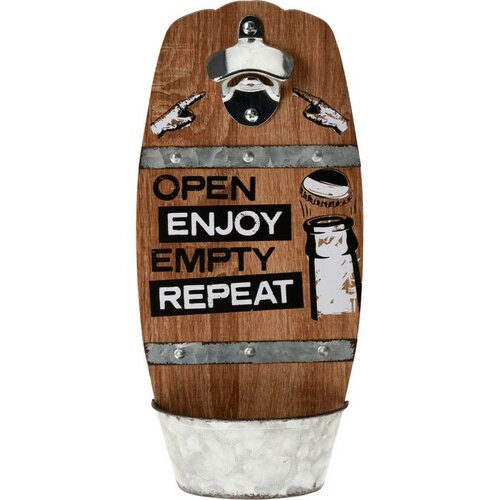Nástěnný otvírák na láhve Open Enjoy