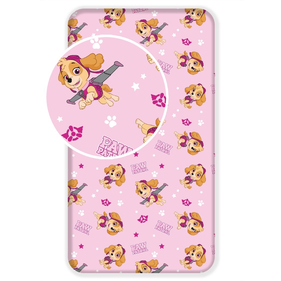 Jerry Fabrics Dětské bavlněné prostěradlo Paw Patrol 122