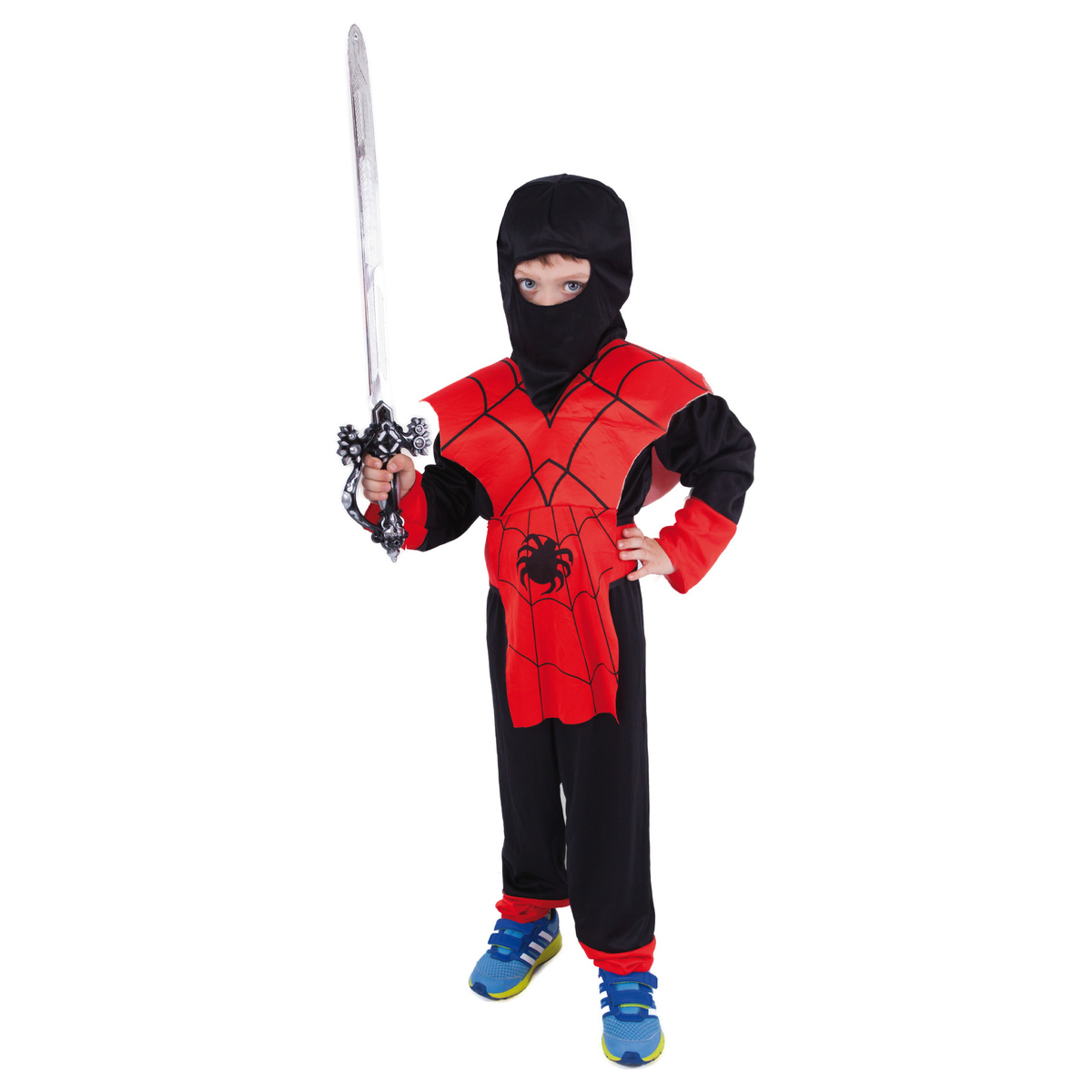 Rappa Dětský kostým Červený ninja