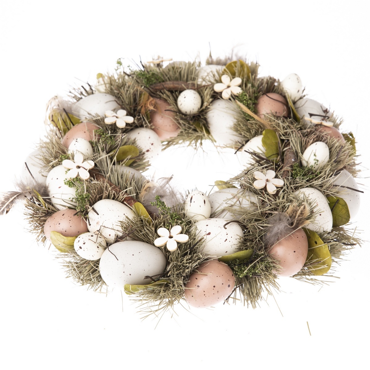 Velikonoční věnec s vajíčky Pavia