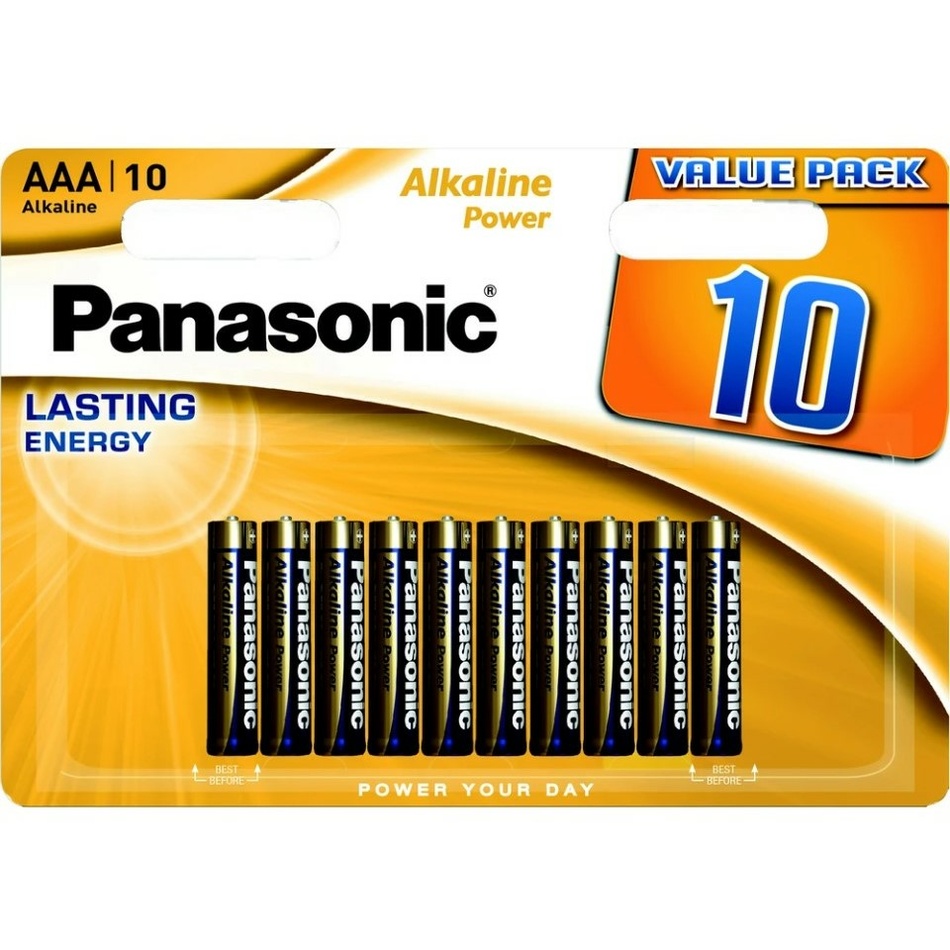 Panasonic Sada alkalických baterií LR03APB/10BW