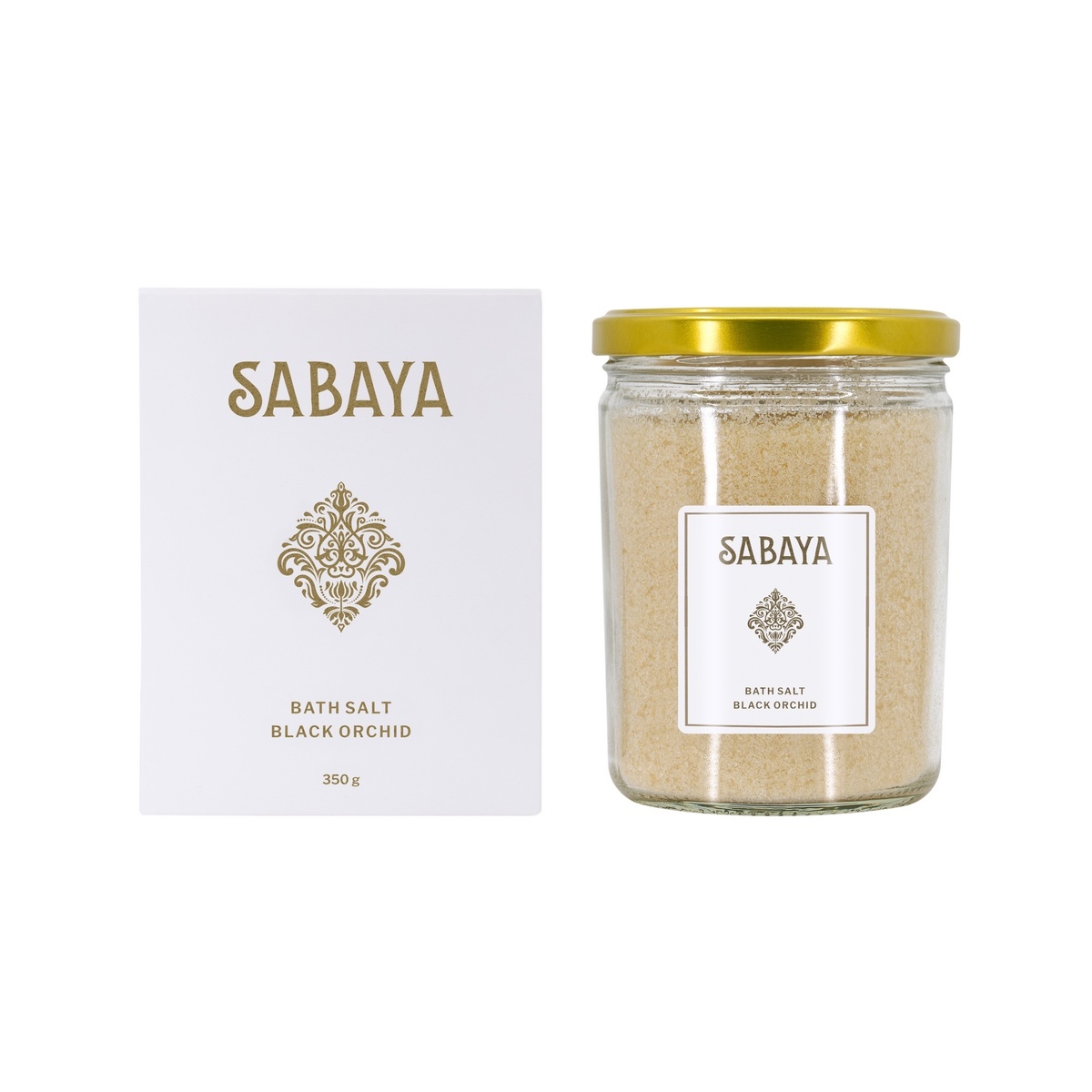 Sabaya Sůl do koupele Černá orchidej