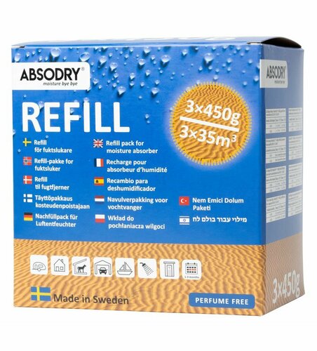 Absodry Refill 3x450g