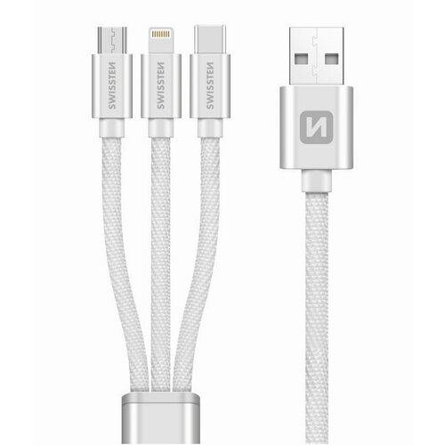 SWISSTEN Univerzální kabel USB 3v1