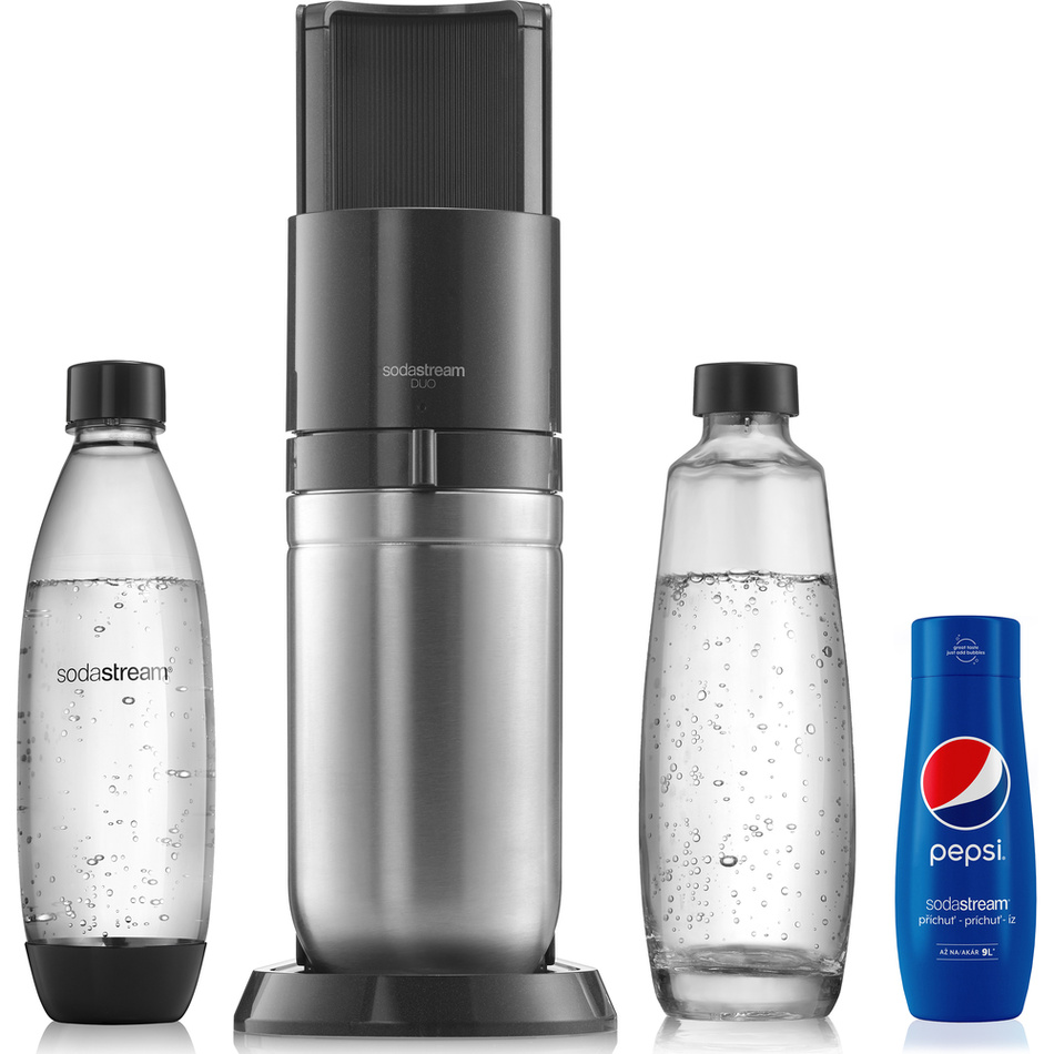 SodaStream Duo Black výrobník perlivé vody se