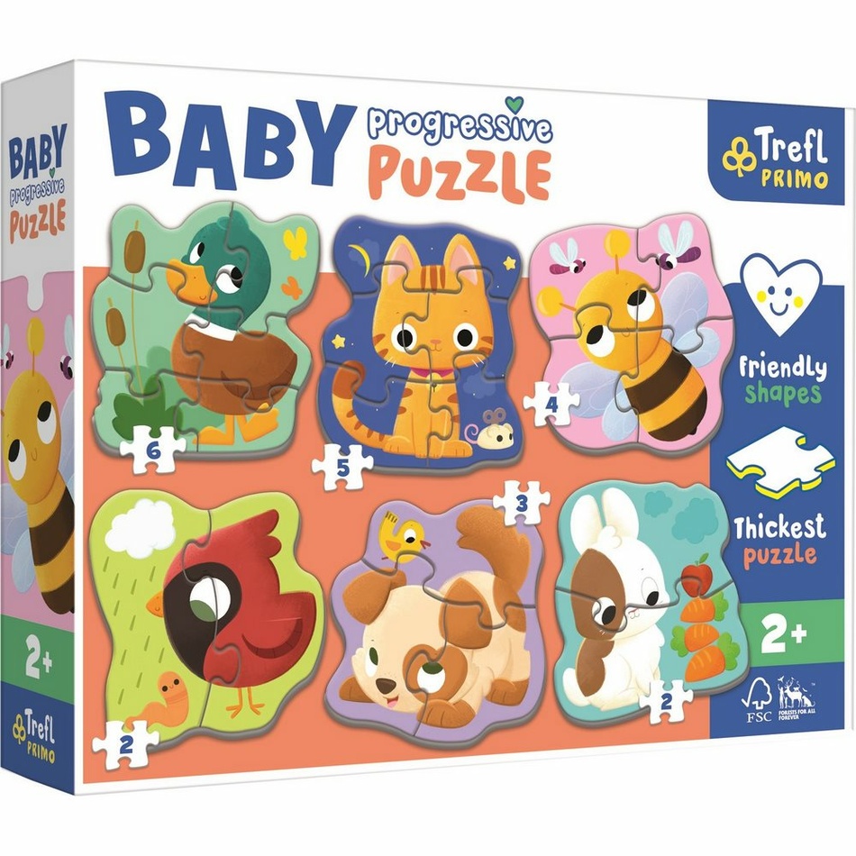Trefl Baby puzzle Zvířátka