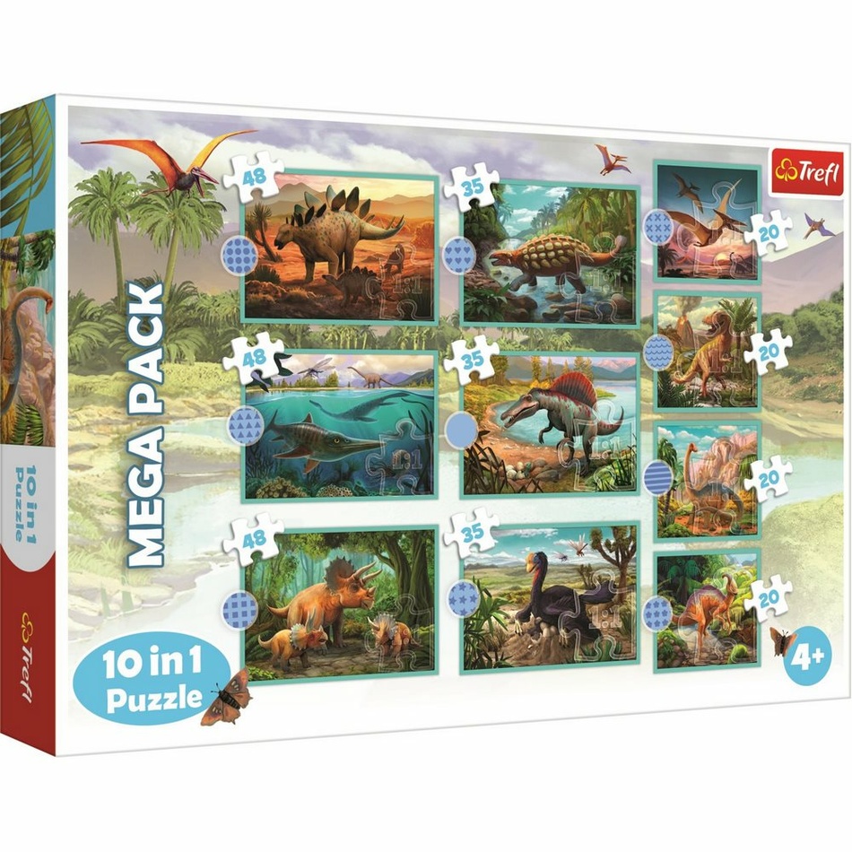 Trefl Puzzle Dinosauři