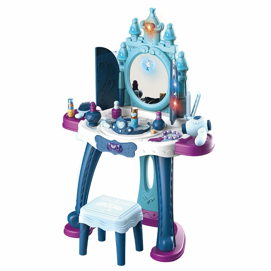 Baby Mix Dětský toaletní stolek s židličkou Ledový svět